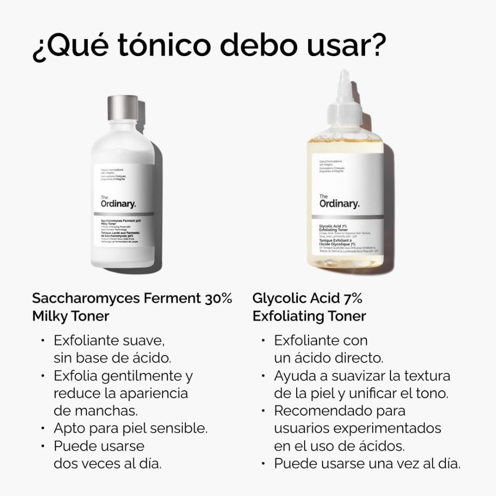 EXFOLIANTE DE &Aacute;CIDO GLIC&Oacute;LICO 7% T&Oacute;NICO (T&Oacute;NICO PARA BRILLO Y TEXTURA)